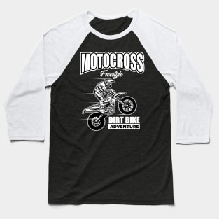 MOTOCROSS DIRT BIKE ADVENTURE Baseball T-Shirt